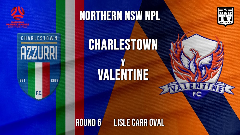 NPL - NNSW Round 6 - Charlestown Azzurri v Valentine Phoenix FC Slate Image