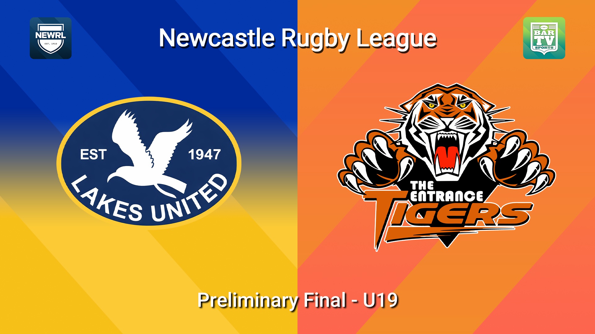 260829-video-Newcastle RL Preliminary Final - U19 - Lakes United Seagulls v The Entrance Tigers Slate Image