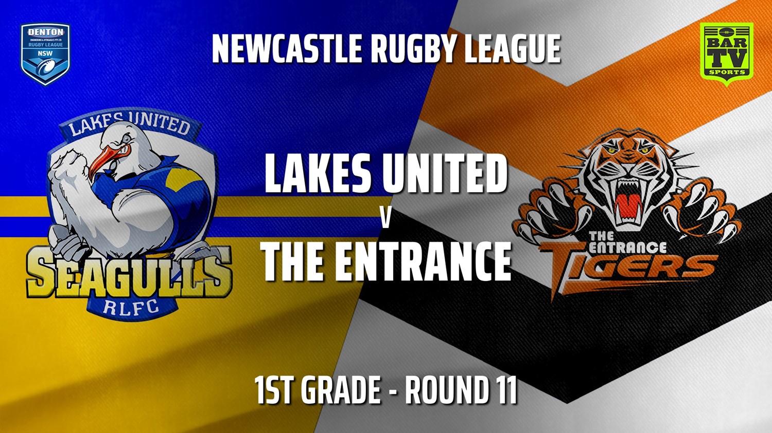 210612-Newcastle Round 11 - 1st Grade - Lakes United v The Entrance Tigers Slate Image