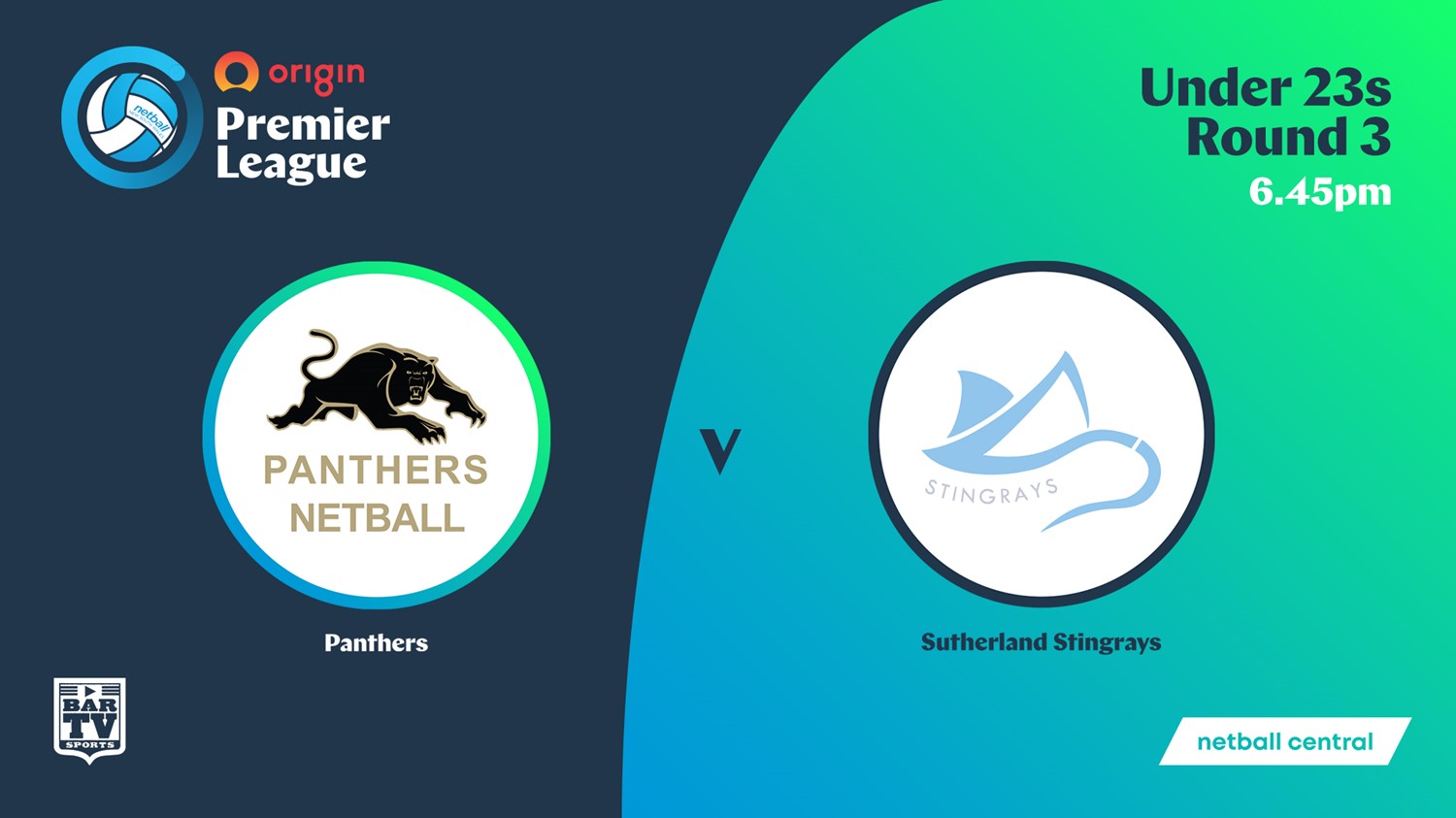 NSW Prem League Round 3 - U23s - Panthers v Sutherland Stingrays Minigame Slate Image