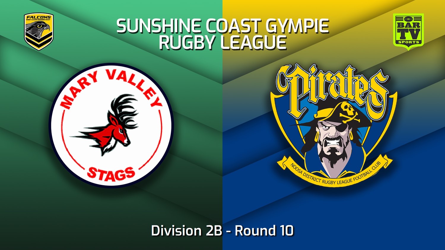 220625-Sunshine Coast RL Round 10 - Division 2B - Mary Valley Stags v Noosa Pirates Slate Image
