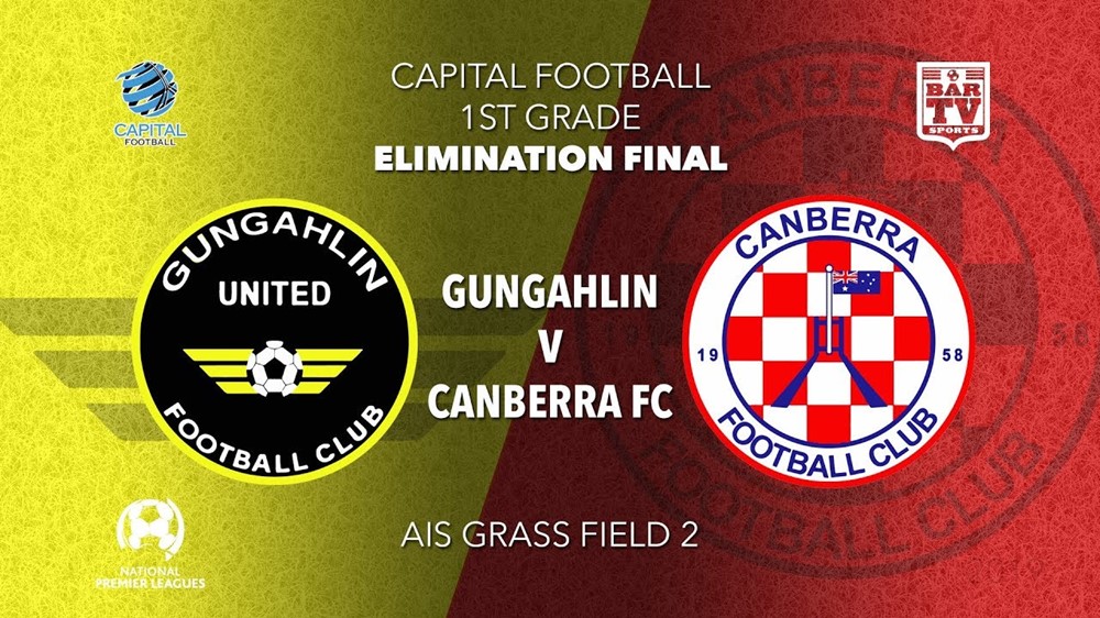 NPL - Capital Elimination Final - Gungahlin United FC v Canberra FC Slate Image