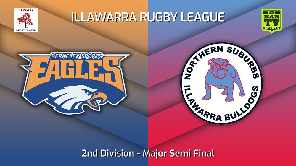 220820-Illawarra Major Semi Final - 2nd Division - Berkeley Eagles v Northern Suburbs Bulldogs Minigame Slate Image