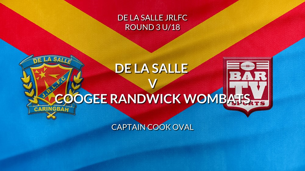 De La Salle Round 3 U/18 - De La Salle v Coogee Randwick Wombats Minigame Slate Image
