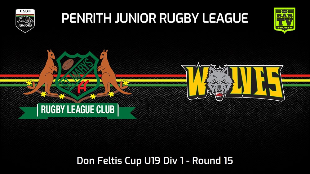 VIDEO: Penrith & District Junior Rugby League Round 4 - Don Feltis Cup ...