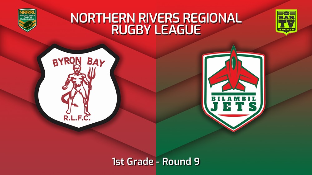 MINI GAME: Northern Rivers Round 9 - 1st Grade - Byron Bay Red Devils v Bilambil Jets Slate Image