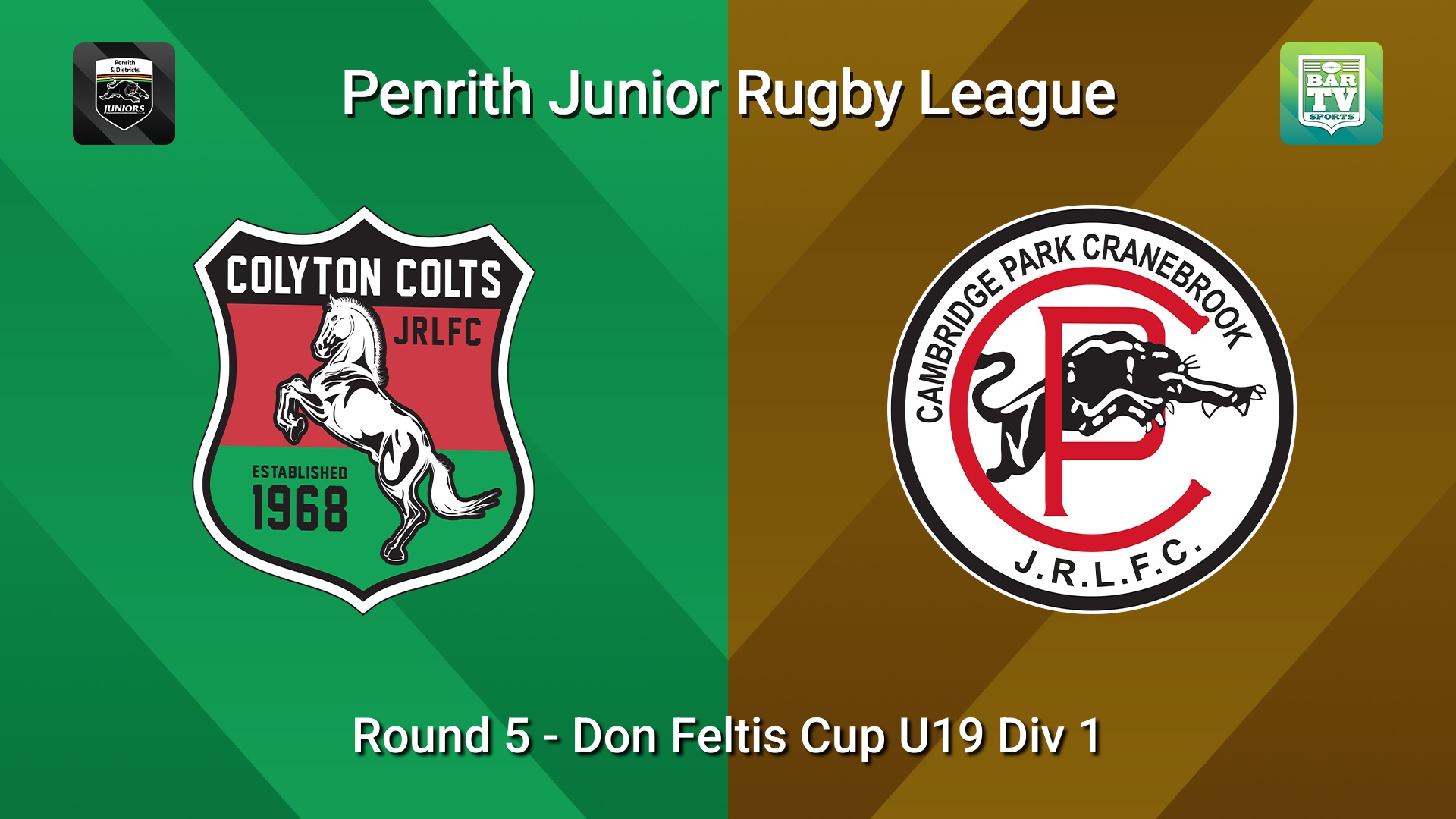 260509-video-Penrith & District Junior Rugby League Round 5 - Don Feltis Cup U19 Div 1 - Colyton v Cambridge Park Slate Image