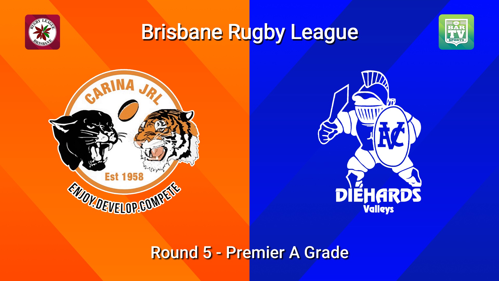 260418-video-BRL Round 5 - Premier A Grade - Carina Juniors v Valleys Diehards Slate Image