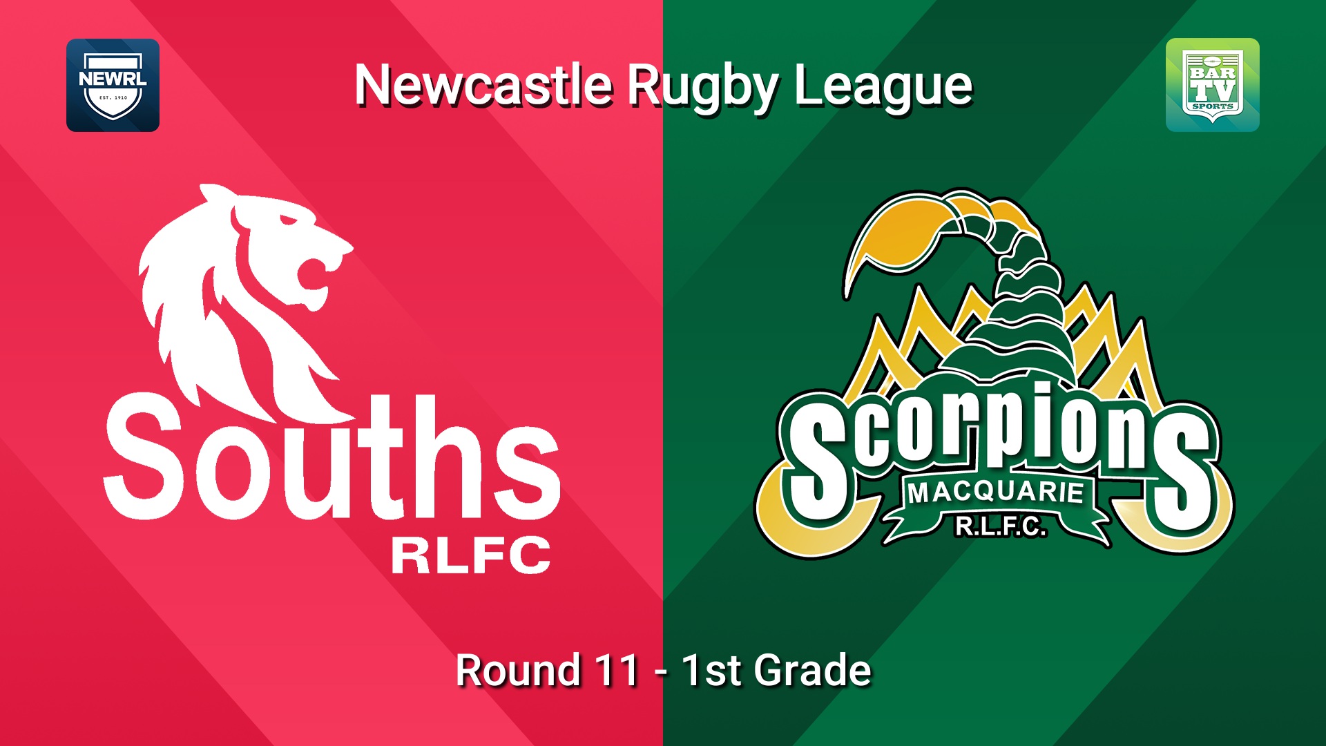 260627-video-Newcastle RL Round 11 - 1st Grade - South Newcastle Lions v Macquarie Scorpions Slate Image