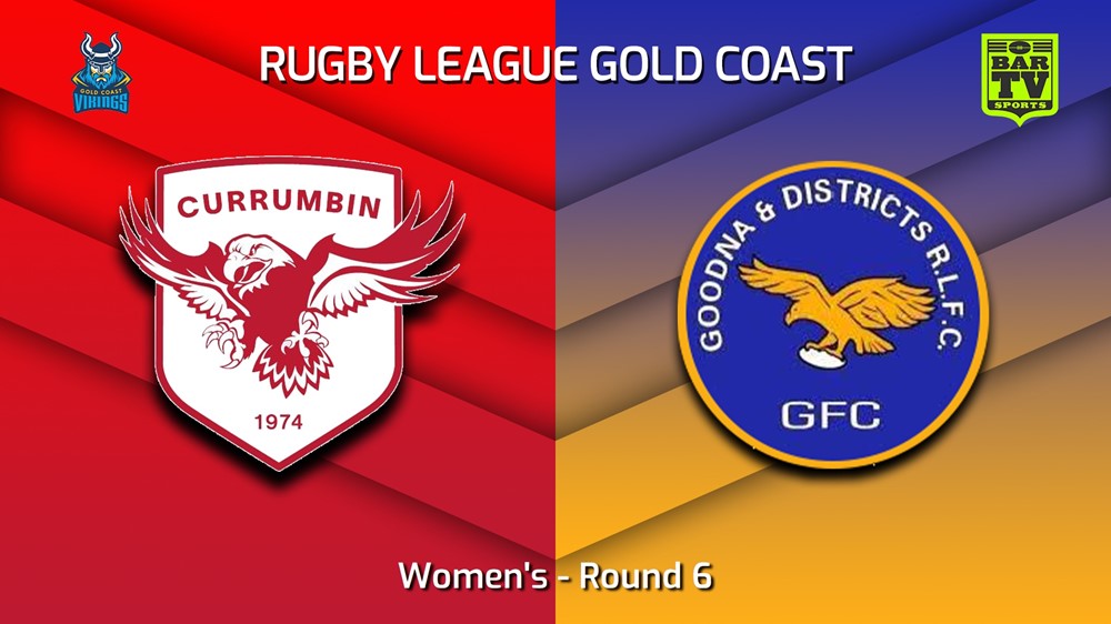230528-Gold Coast Round 6 - Women's Holcim Cup - Currumbin Eagles v Goodna Juniors Minigame Slate Image