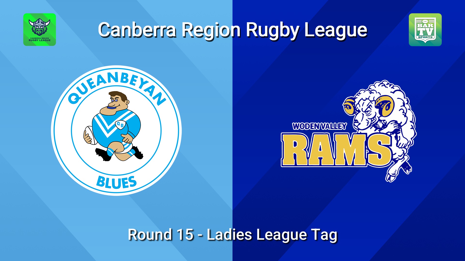 260801-video-Canberra Round 15 - Ladies League Tag - Queanbeyan Blues v Woden Valley Rams Slate Image