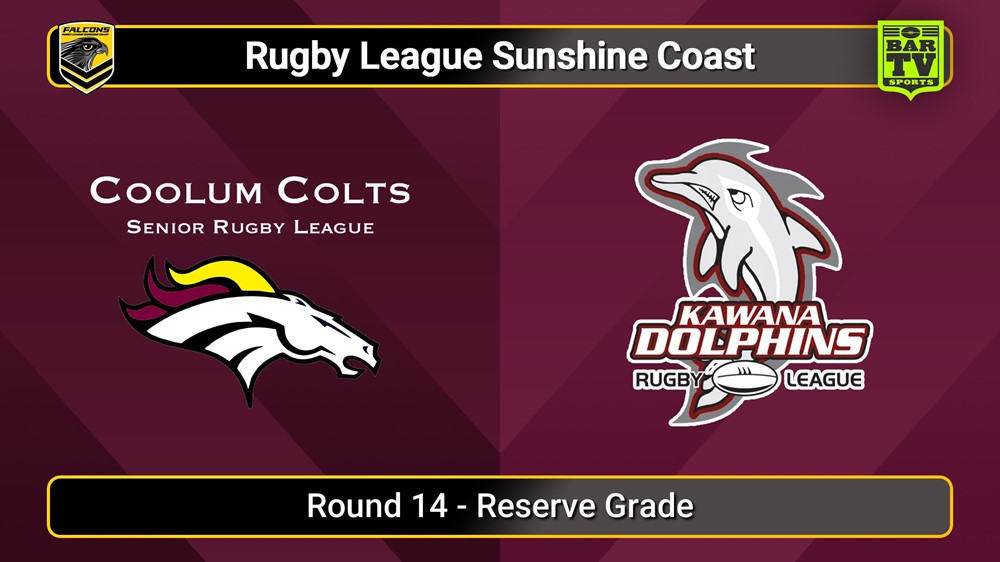 250719-video-Sunshine Coast RL Round 14 - Reserve Grade - Coolum Colts v Kawana Dolphins Slate Image