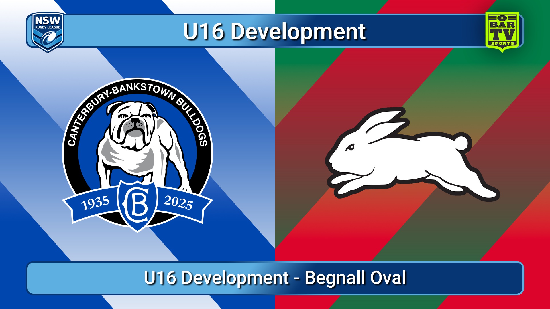 250708-video-NSWRL Development Development Match - U16 Development - Canterbury-Bankstown Bulldogs v South Sydney Rabbitohs Slate Image