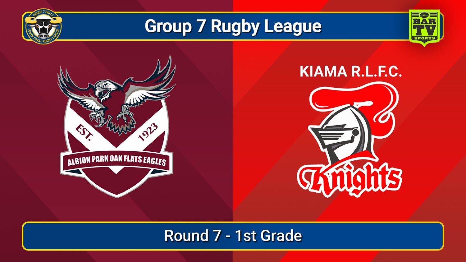 250713-video-South Coast Round 7 - 1st Grade - Albion Park Oak Flats v Kiama Knights Slate Image