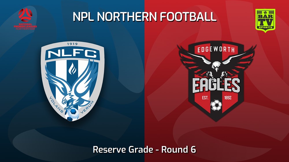 230502-NNSW NPLM Res Round 6 - New Lambton FC (Res) v Edgeworth Eagles Res Minigame Slate Image