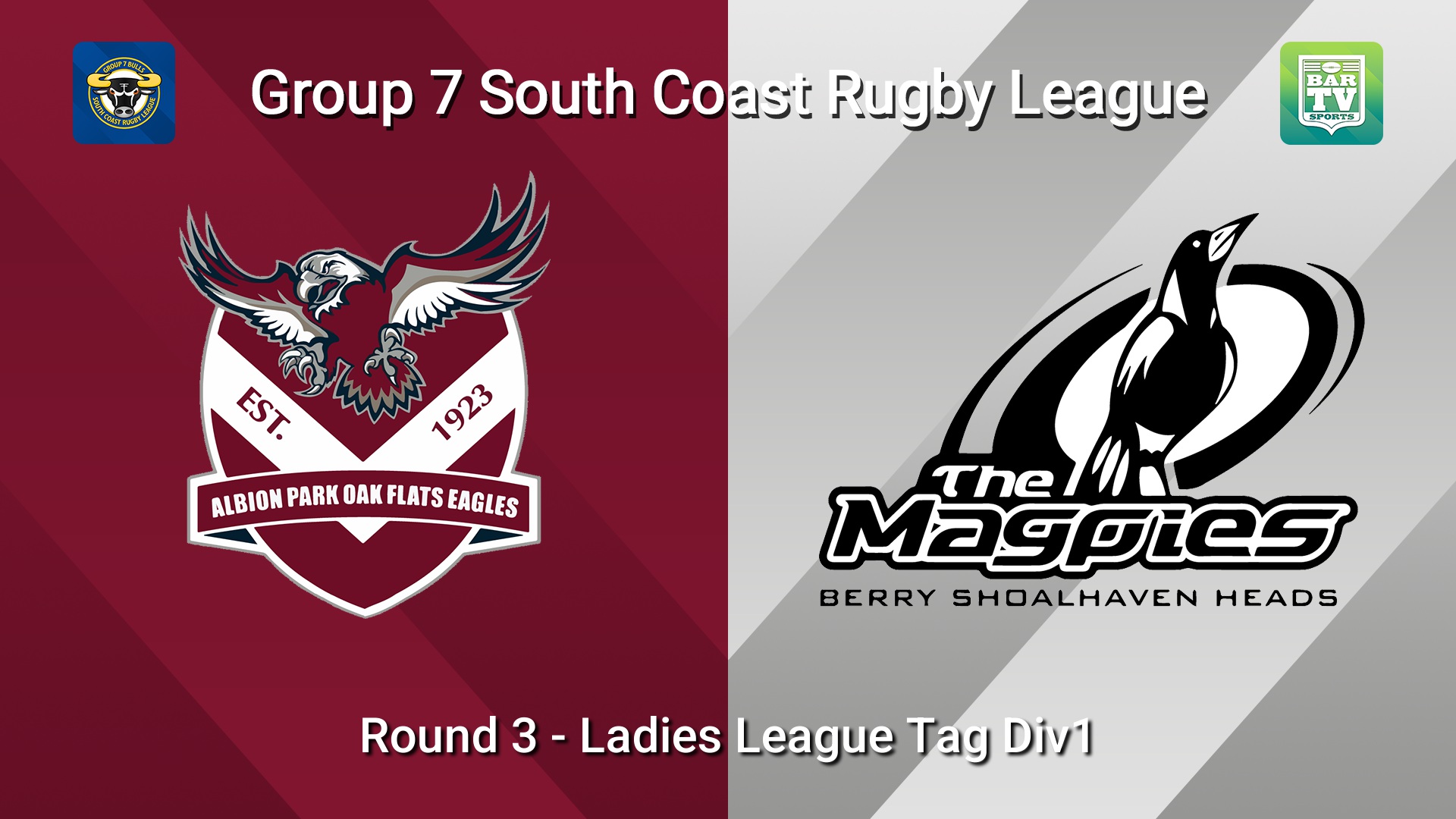 260503-video-South Coast Round 3 - Ladies League Tag Div1 - Albion Park Oak Flats v Berry-Shoalhaven Heads Slate Image