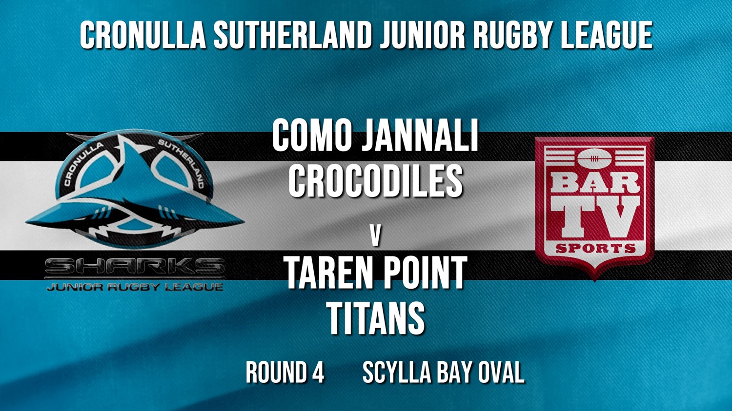 Cronulla JRL Round 4 - U/15 - Como Jannali Crocodiles v Taren Point Titans Minigame Slate Image