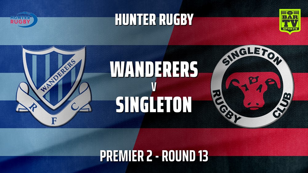210717-Hunter Rugby Round 13 - Premier 2 - Wanderers v Singleton Bulls Slate Image