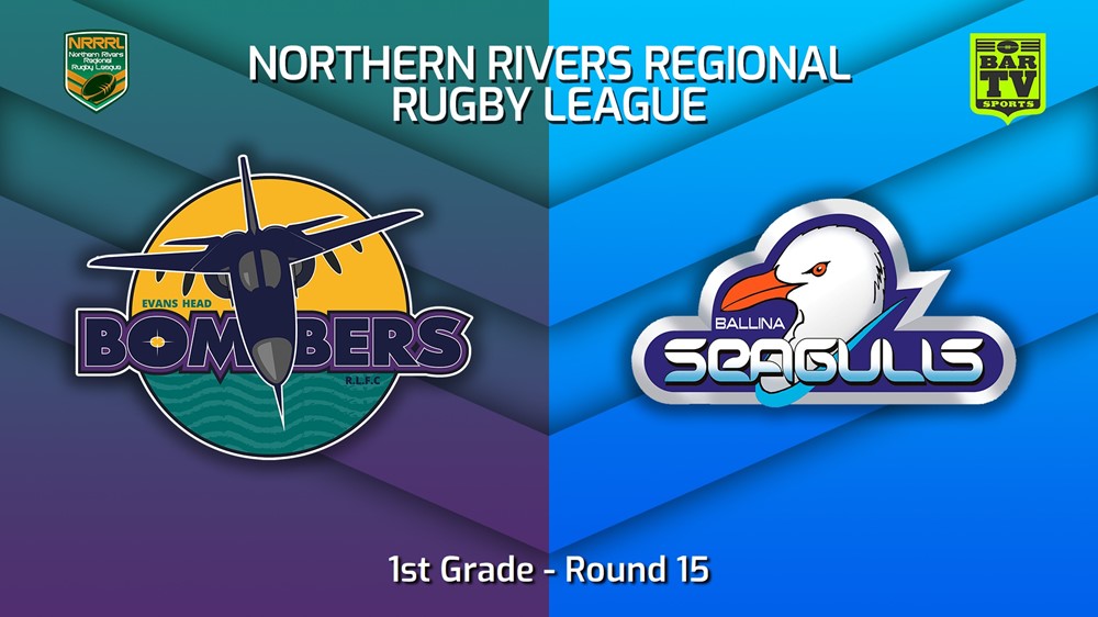 230805-Northern Rivers Round 15 - 1st Grade - Evans Head Bombers v Ballina Seagulls Minigame Slate Image