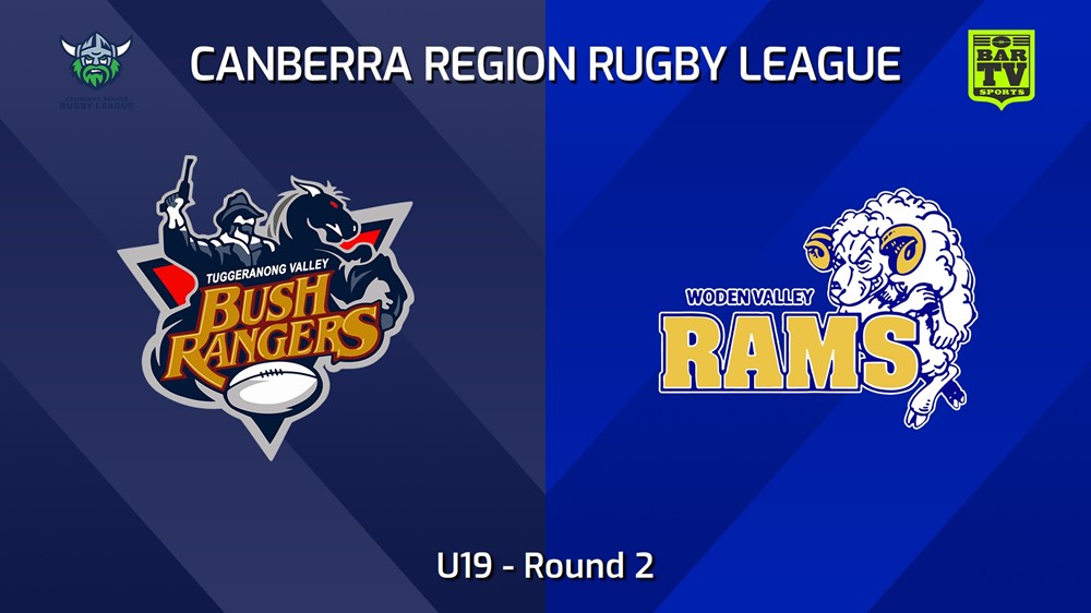 240413-Canberra Round 2 - U19 - Tuggeranong Bushrangers v Woden Valley Rams Minigame Slate Image
