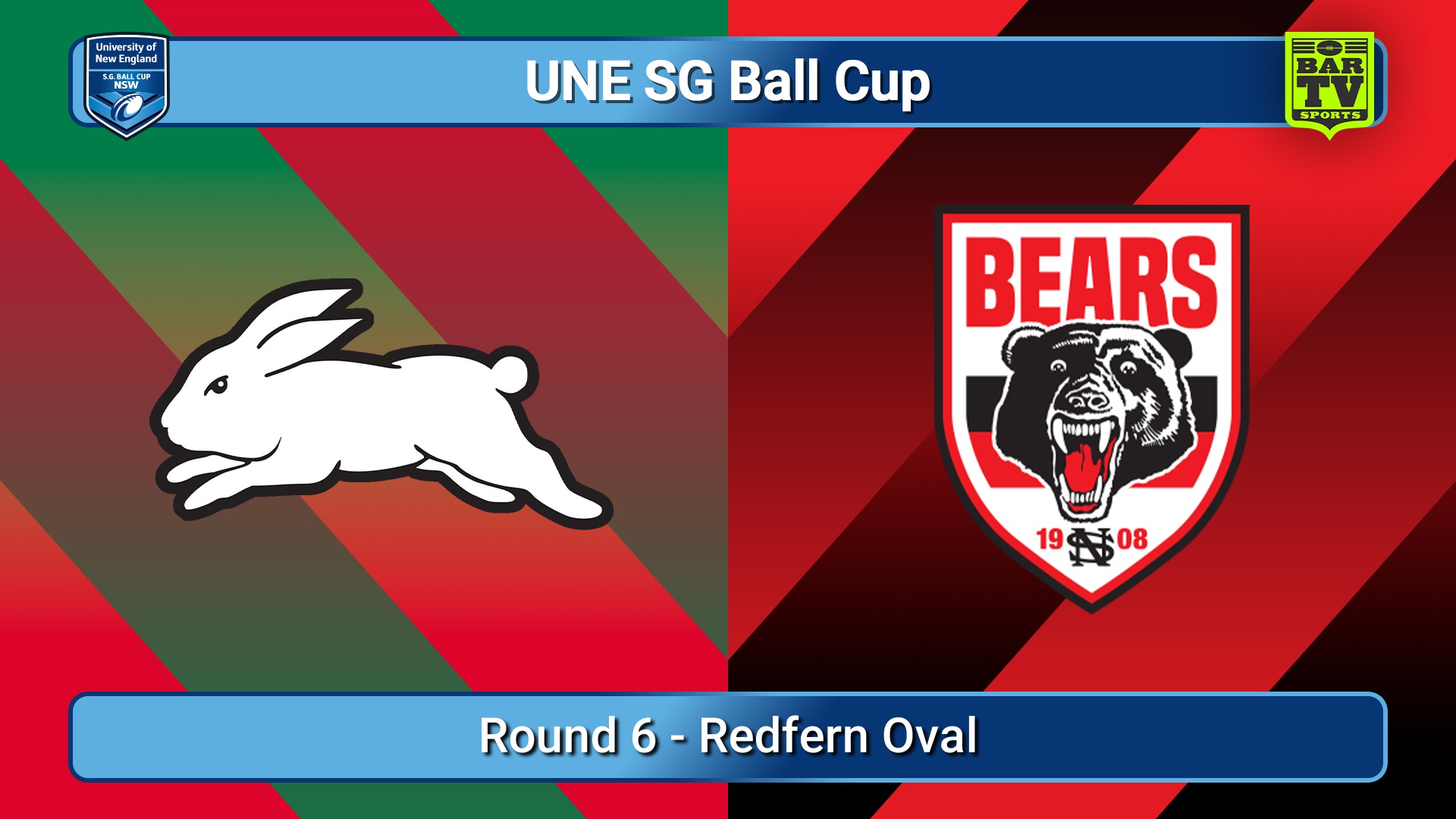 250308-video-UNE SG Ball Cup Round 6 - South Sydney Rabbitohs v North Sydney Bears Slate Image