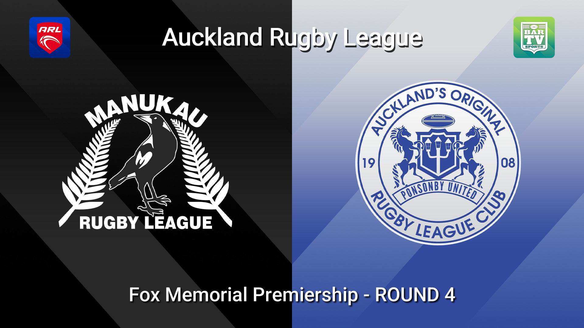 260516-video-Auckland RL ROUND 4 - Fox Memorial Premiership - Manukau Magpies v Ponsonby Ponies Slate Image