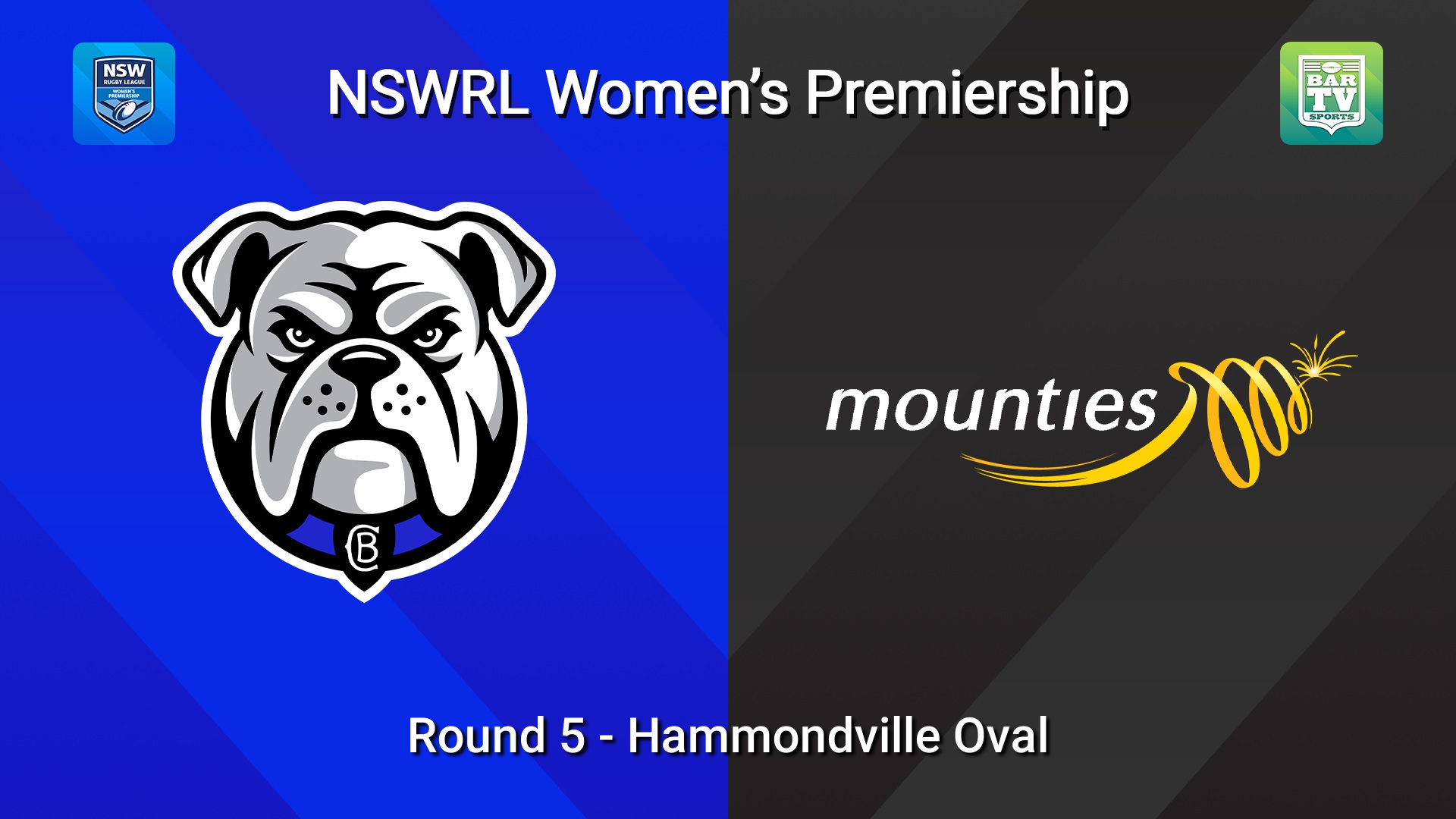 260711-video-NSW Women's Premiership Round 5 - Canterbury-Bankstown Bulldogs v Mounties Slate Image