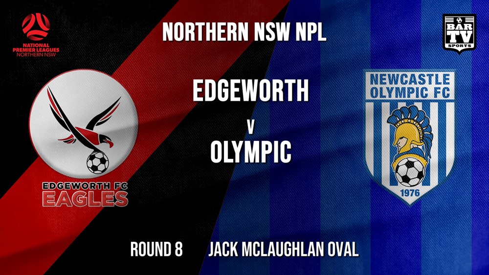 NPL - NNSW Round 8 - Edgeworth Eagles FC v Newcastle Olympic Slate Image