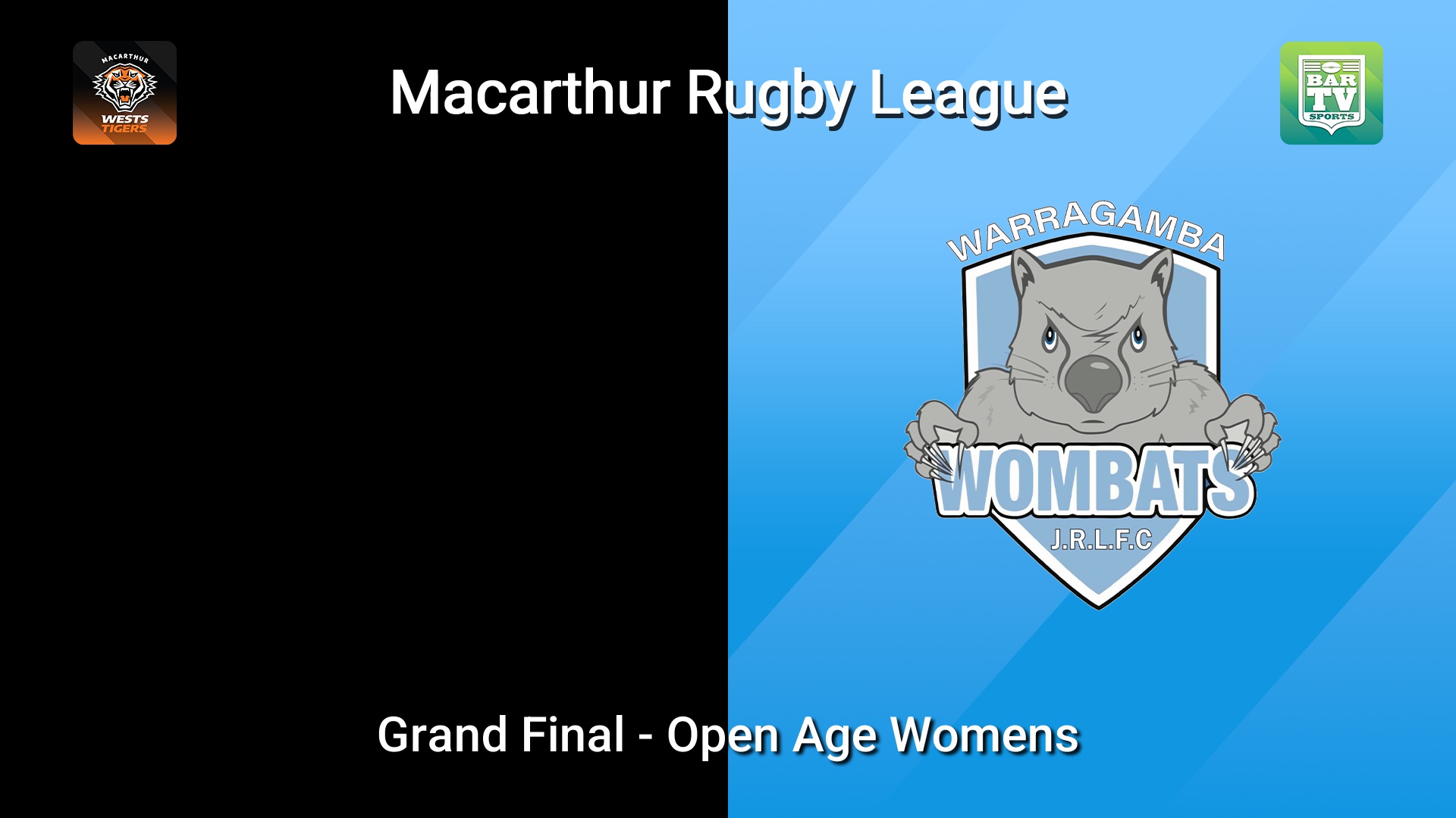 260905-video-Macarthur RL Grand Final - Open Age Womens - Campbelltown Warriors v Warragamba Wombats Slate Image