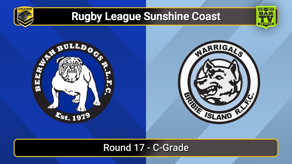 250809-video-Sunshine Coast RL Round 17 - C-Grade - Beerwah Bulldogs v Bribie Island Warrigals Slate Image