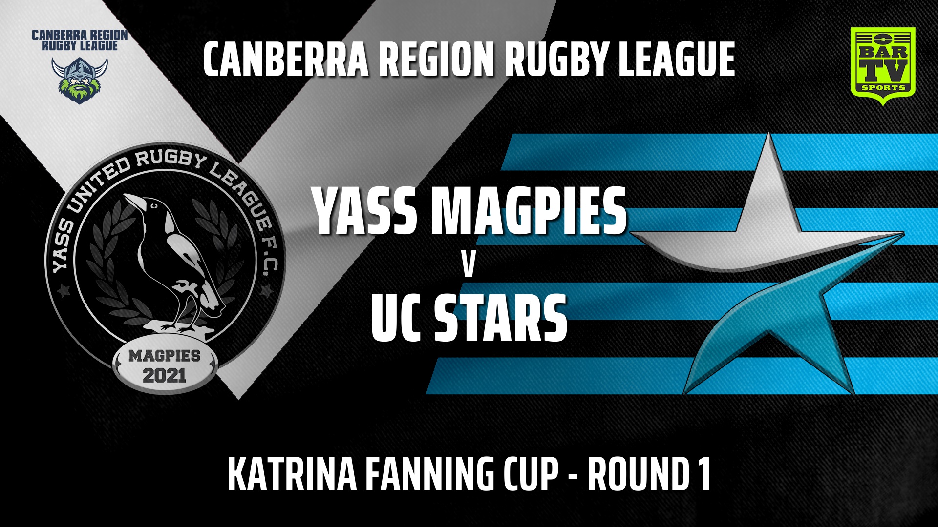 210501-CRRL Round 1 - Katrina Fanning Shield - Yass Magpies v UC Stars Slate Image