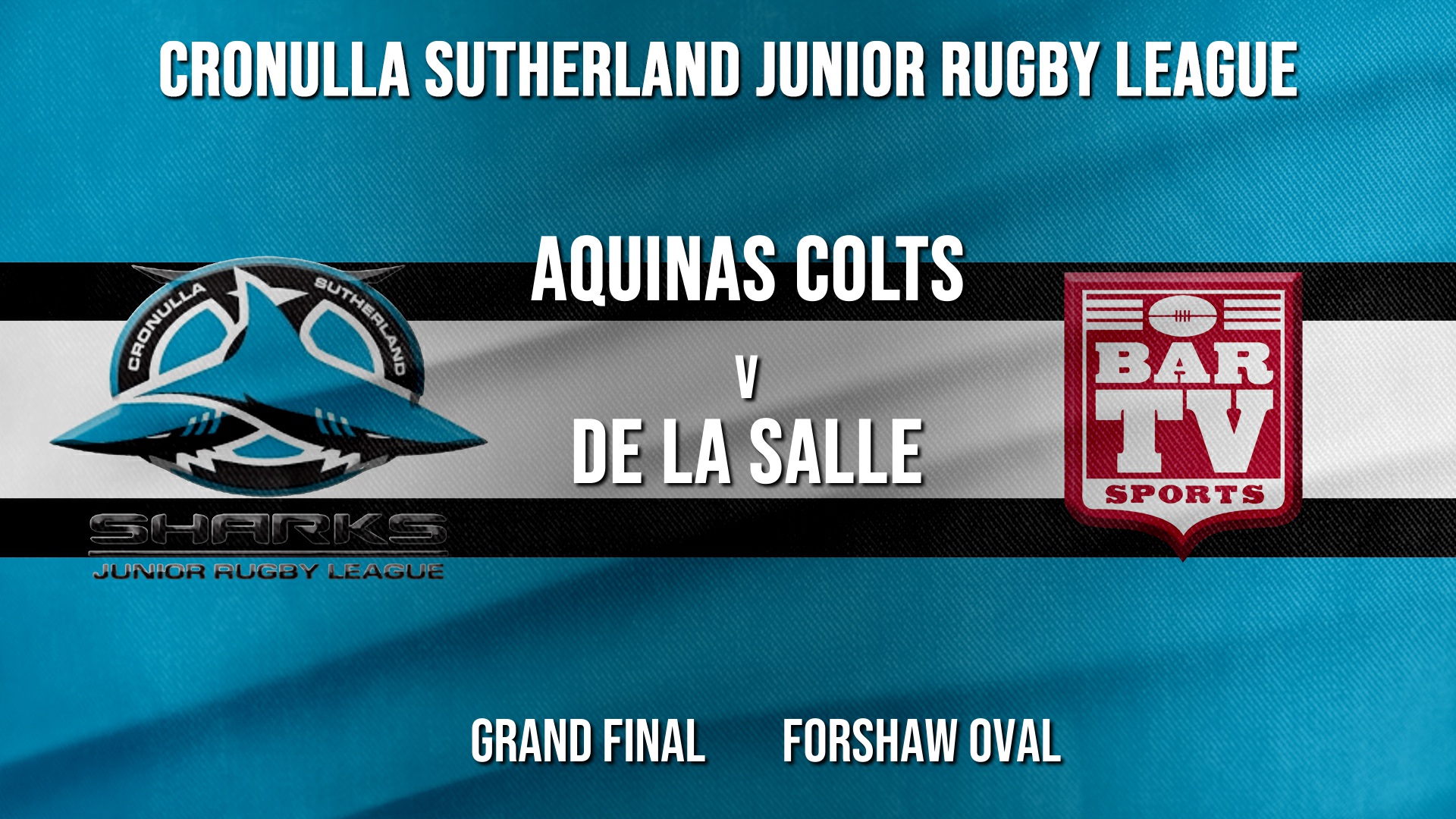 Cronulla JRL Grand Final - U/14s Gold - Aquinas Colts v De La Salle Slate Image