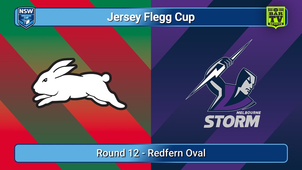 250524-video-Jersey Flegg Cup Round 12 - South Sydney Rabbitohs v Melbourne Storm Slate Image