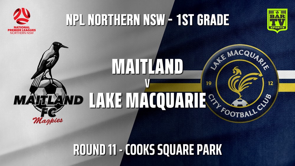 210618-Northern NPL Round 11 - Maitland FC v Lake Macquarie City FC Slate Image
