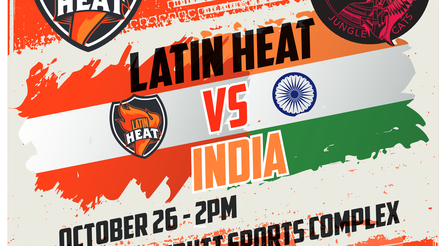 Emerging Nations Rugby League Latin Heat v India Jungle cats Slate Image