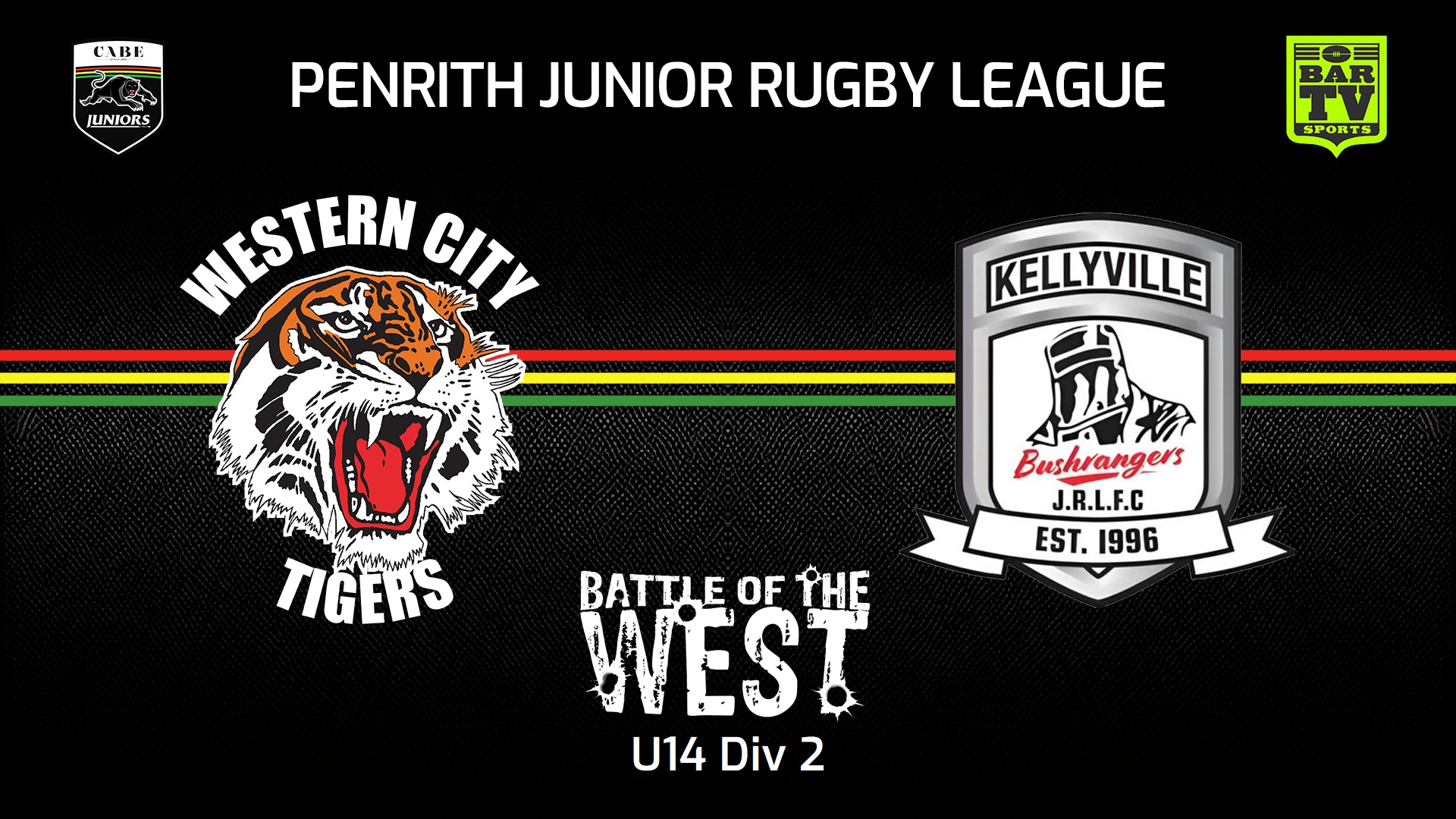 240914-video-Penrith & District Junior Rugby League Battle Of The West - U14 Div 2 - Western City Tigers v Kellyville Bushrangers Slate Image