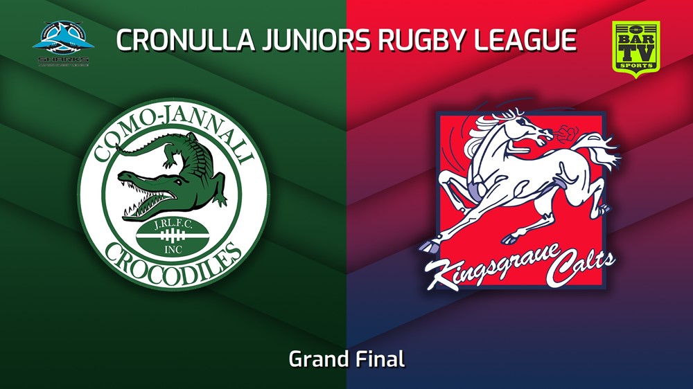 230826-Cronulla Juniors Grand Final - U12 Bronze - Como Jannali Crocodiles v Kingsgrove Colts Slate Image