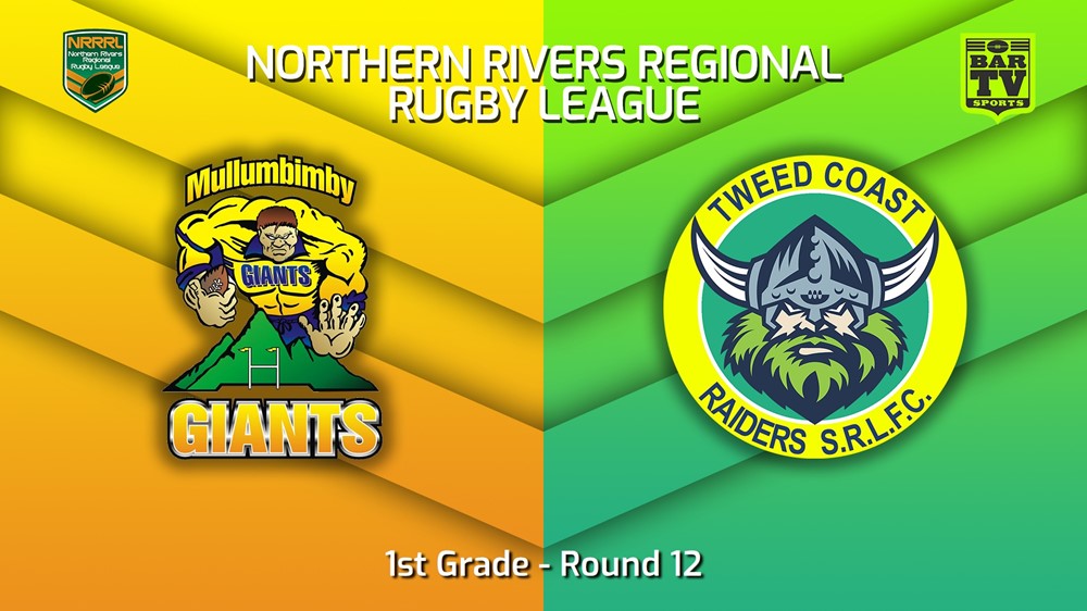 220717-Northern Rivers Round 12 - 1st Grade - Mullumbimby Giants v Tweed Coast Raiders Slate Image