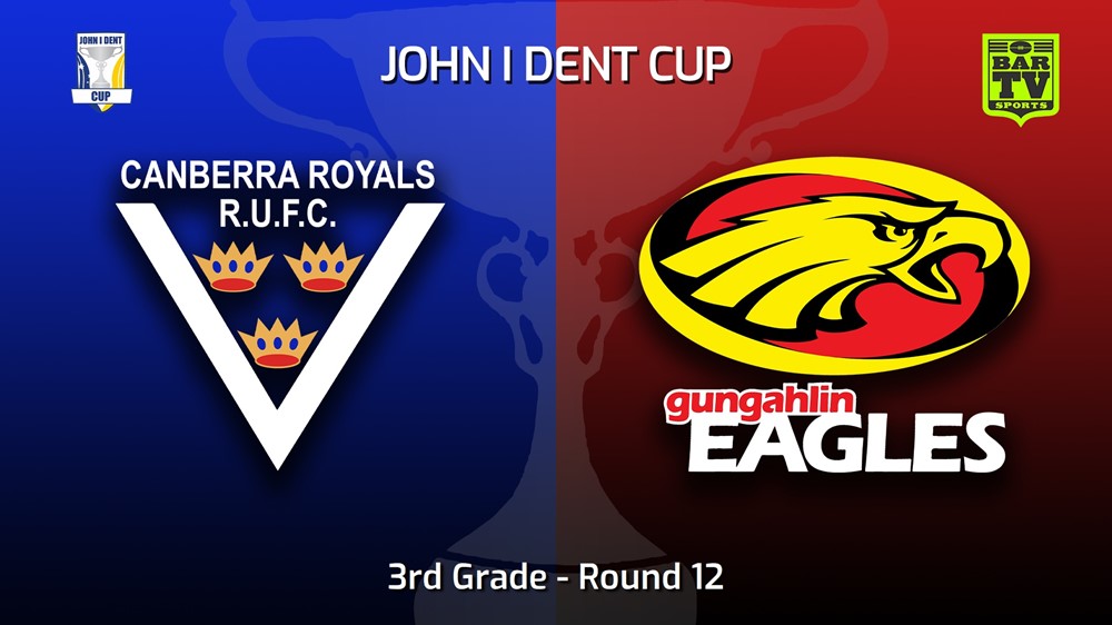 220716-John I Dent (ACT) Round 12 - 3rd Grade - Canberra Royals v Gungahlin Eagles Slate Image