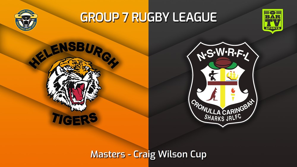 230603-South Coast Craig Wilson Cup - Masters - Helensburgh Tigers v Cronulla Caringbah Slate Image
