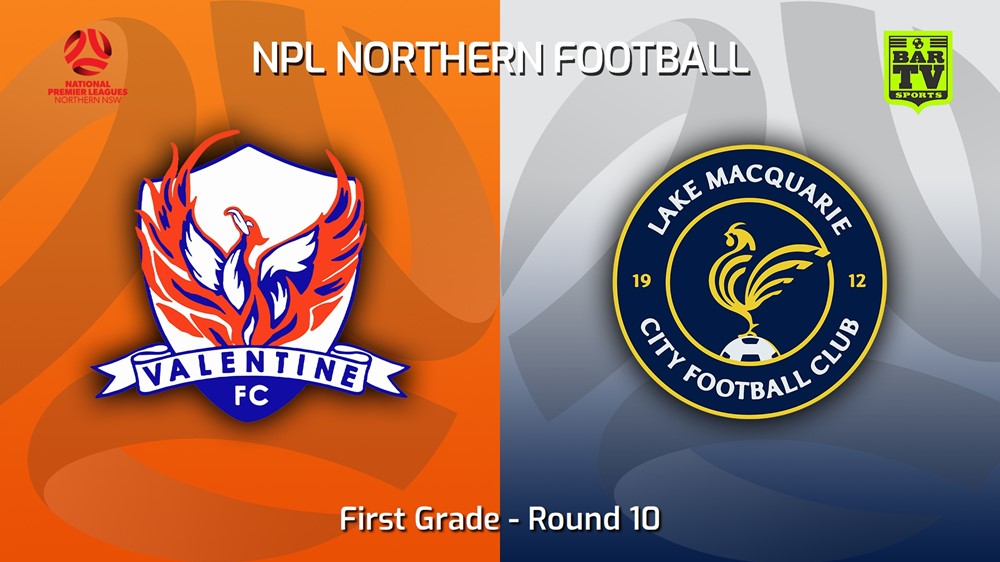 230506-NNSW NPLM Round 10 - Valentine Phoenix FC v Lake Macquarie City FC Minigame Slate Image