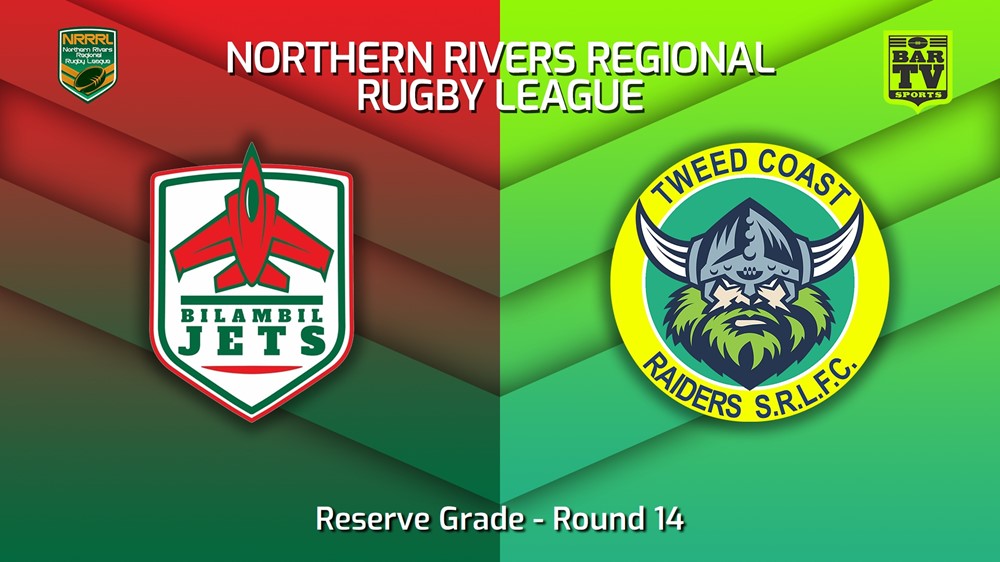 230730-Northern Rivers Round 14 - Reserve Grade - Bilambil Jets v Tweed Coast Raiders Slate Image