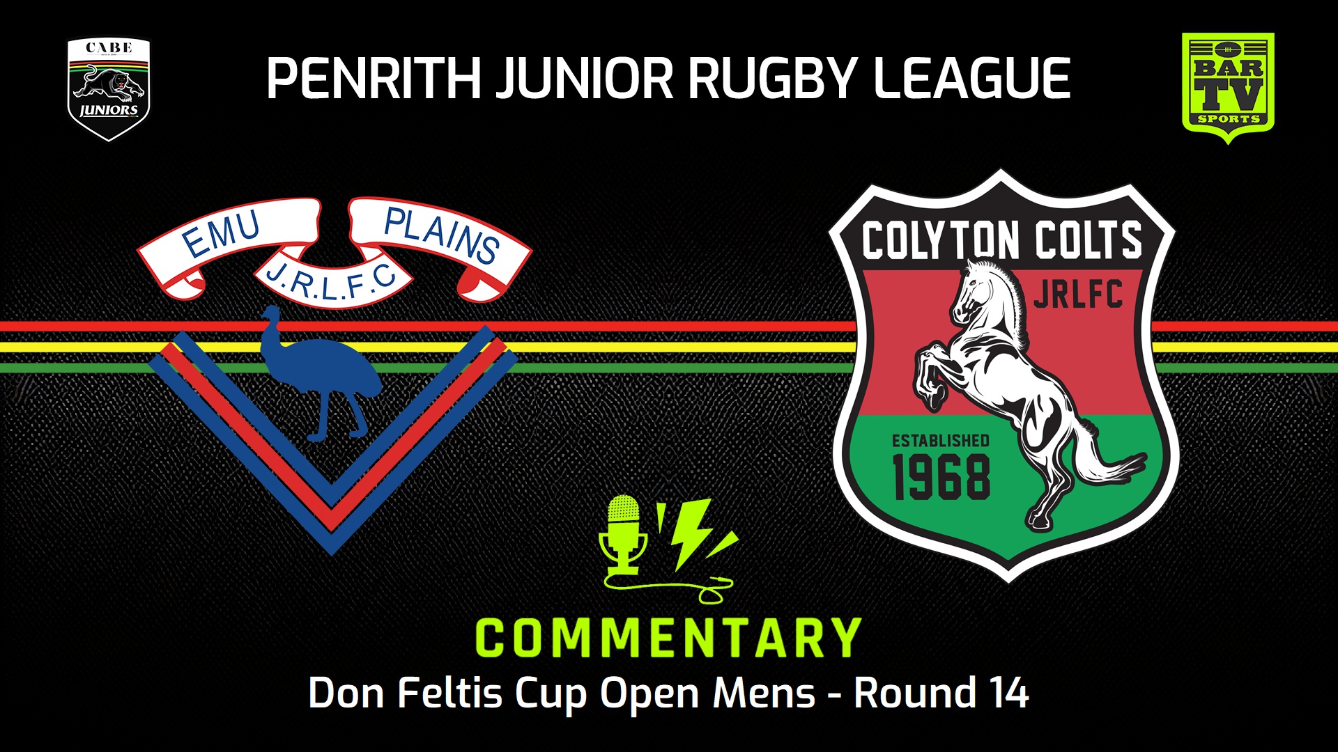240728-video-Penrith & District Junior Rugby League Round 14 - Don Feltis Cup Open Mens - Emu Plains RLFC v Colyton Colts Slate Image