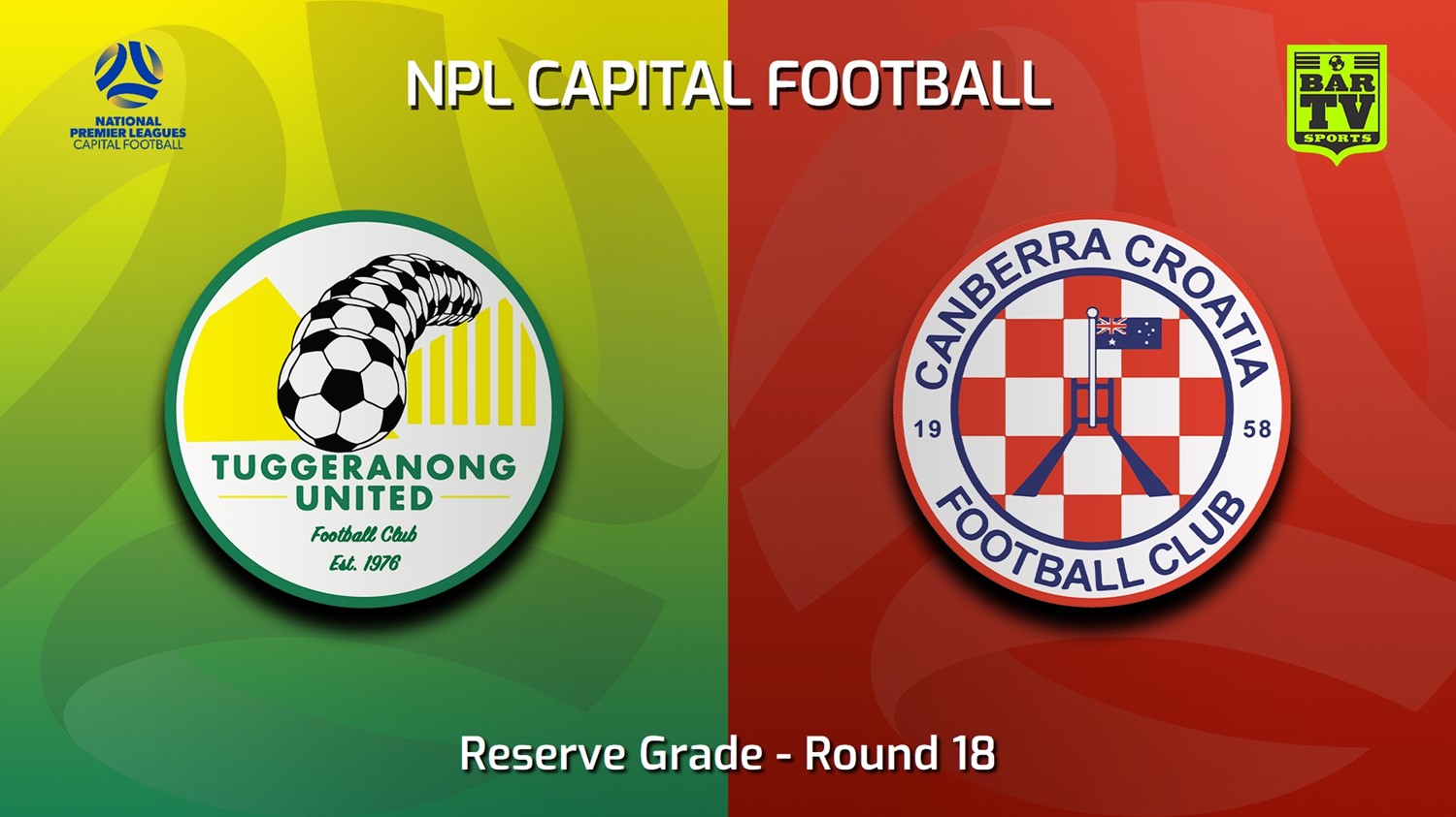 230813-NPL Women - Reserve Grade - Capital Football Round 18 - Tuggeranong United FC (women) v Canberra Croatia FC (women) Minigame Slate Image
