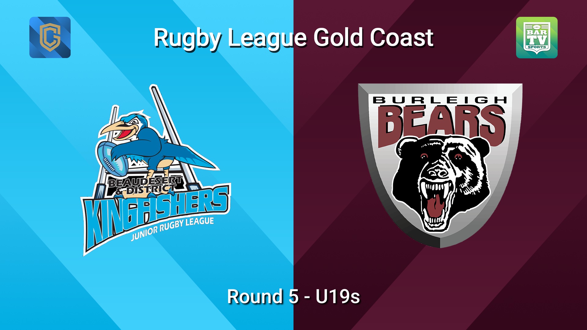 260419-video-Gold Coast Round 5 - U19s - Beaudesert Kingfishers v Burleigh Slate Image