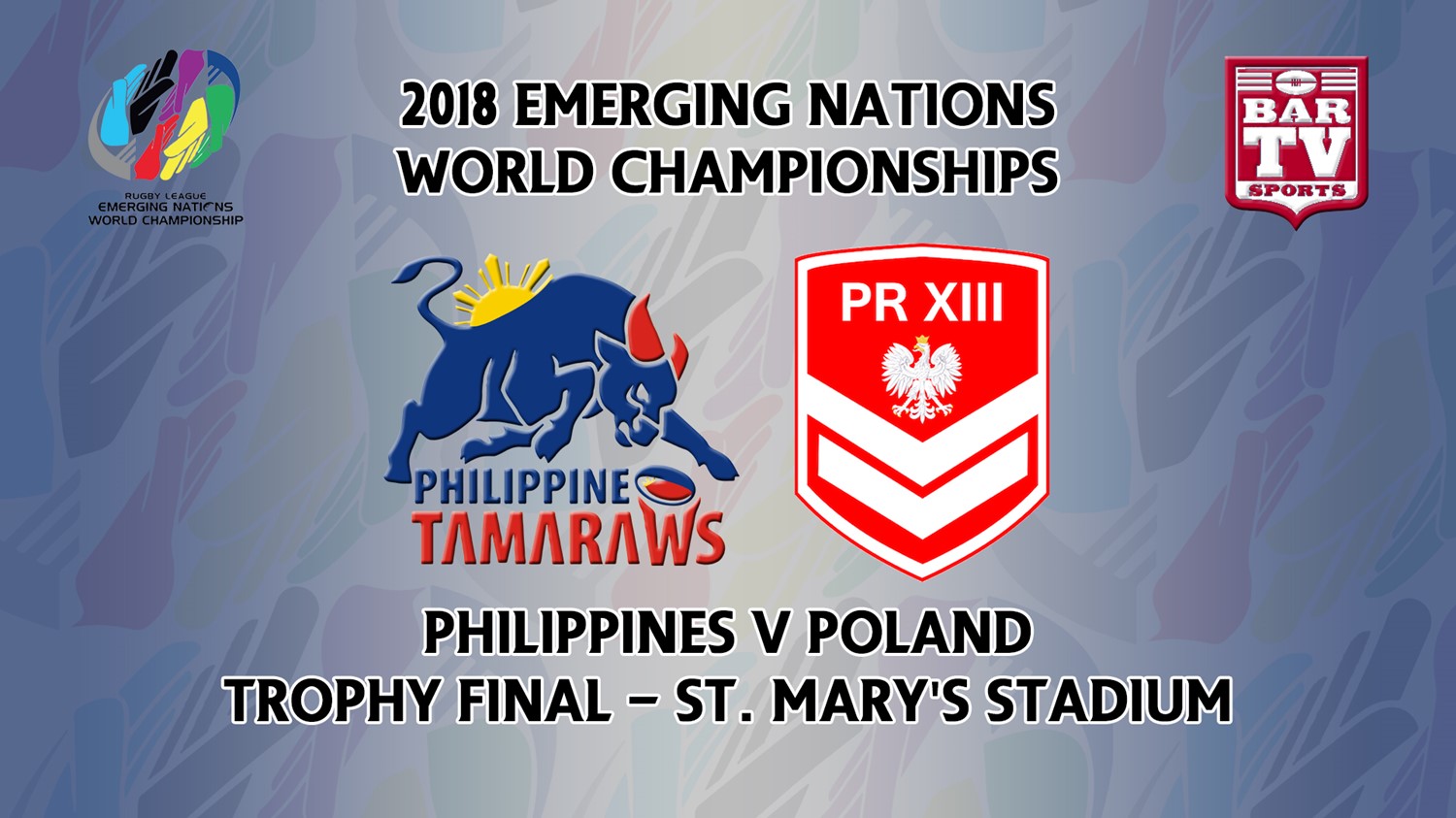181013-International RL Trophy Final - Philippines v Poland Slate Image