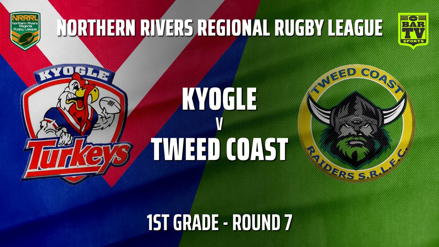 210619-Northern Rivers Round 7 - 1st Grade - Kyogle Turkeys v Tweed Coast Raiders Slate Image