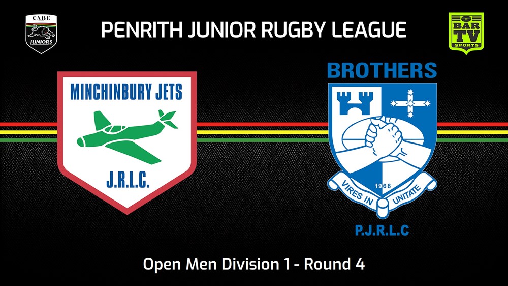 240505-video-Penrith & District Junior Rugby League Round 4 - Open Men Division 1 - Minchinbury v Brothers Minigame Slate Image