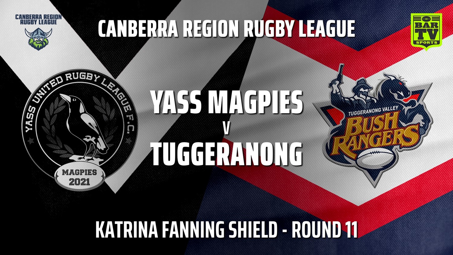 210710-Canberra Round 10 - Katrina Fanning Shield - Yass Magpies v Tuggeranong Bushrangers Slate Image