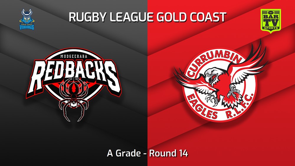 220717-Gold Coast Round 14 - A Grade - Mudgeeraba Redbacks v Currumbin Eagles Slate Image
